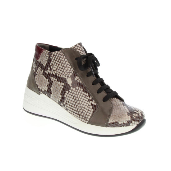 Ανατομικά υποδήματα Suave μποτάκι animal print