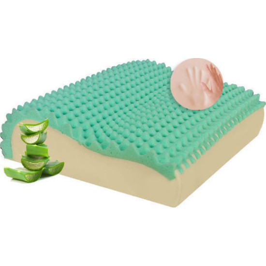 Μαξιλάρι ύπνου Aloe Vera ανατομικό
