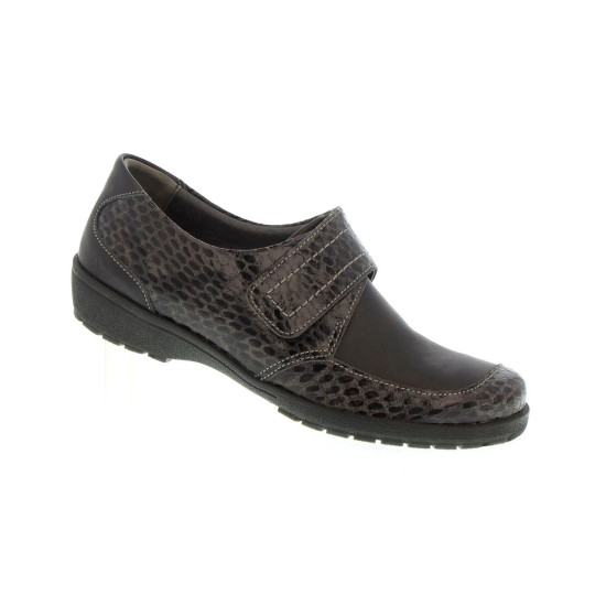 Ανατομικά υποδήματα Suave casual snake Ανθρακί
