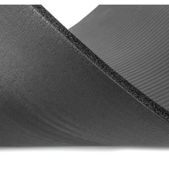 Στρώμα Γυμναστικής Plura NBR 100kg 183x60x1,5cm - Μαύρο