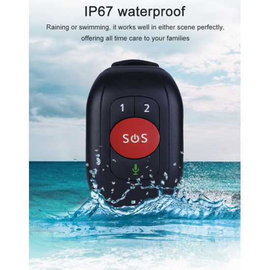 ΣΥΣΚΕΥΗ ΠΑΡΑΚΟΛΟΥΘΗΣΗΣ GPS TRACKER 4G ΓΙΑ ΒΟΗΘΕΙΑ ΗΛΙΚΙΩΜΕΝΩΝ ΑΠΟ ΑΠΟΣΤΑΣΗ SOS 911