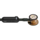 3M Littmann CORE Ψηφιακό Στηθοσκόπιο, High Polish Copper, Μαύρος Αυλός, Στέλεχος και Ακουστικά