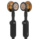 3M Littmann CORE Ψηφιακό Στηθοσκόπιο, High Polish Copper, Μαύρος Αυλός, Στέλεχος και Ακουστικά