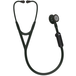 3M Littmann CORE Ψηφιακό Στηθοσκόπιο, Μαύρος Κώδωνας, Αυλός, Στέλεχος και Ακουστικά, 69 cm