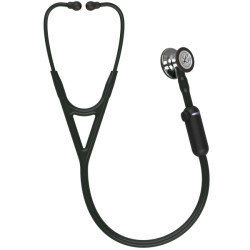 3M Littmann CORE Ψηφιακό Στηθοσκόπιο, κώδωνας Mirror, Μαύρος Αυλός, Στέλεχος και Ακουστικά