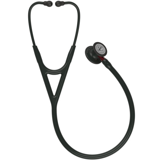 Στηθοσκόπιο 3M™ Littmann Cardiology IV Black με κώδ.μαύρο, στέλεχος red