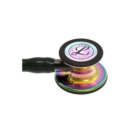 Στηθοσκόπιο 3M™ Littmann Cardiology IV Black/ rainbow finish,smoke stem