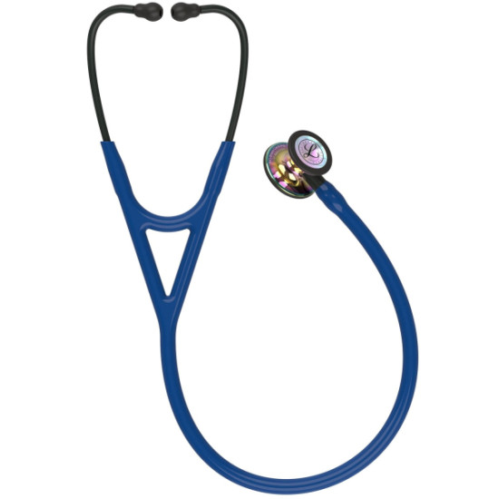 Στηθοσκόπιο 3M™ Littmann Cardiology IV™ Navy,Κώδ. High Polish Rainbow-Finish, Στέλεχος black