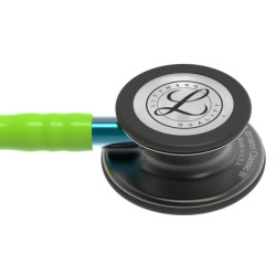 Στηθοσκόπιο 3M™ Littmann Classic III Lime Green με κώδωνα smoke, στέλεχος μπλε