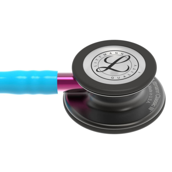 Στηθοσκόπιο 3M™ Littmann Classic III με κώδωνα smoke, στέλεχος pink