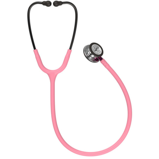 Στηθοσκόπιο 3M™ Littmann Classic III™ Pearl PInk, Κώδωνας Mirror, στέλεχος pink