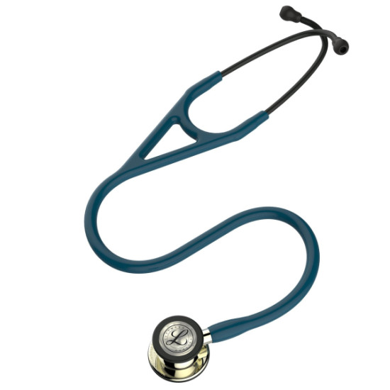 Στηθοσκόπιο 3M™ Littmann® Cardiology IV™ Caribbean Blue, με Κώδωνα Champagne