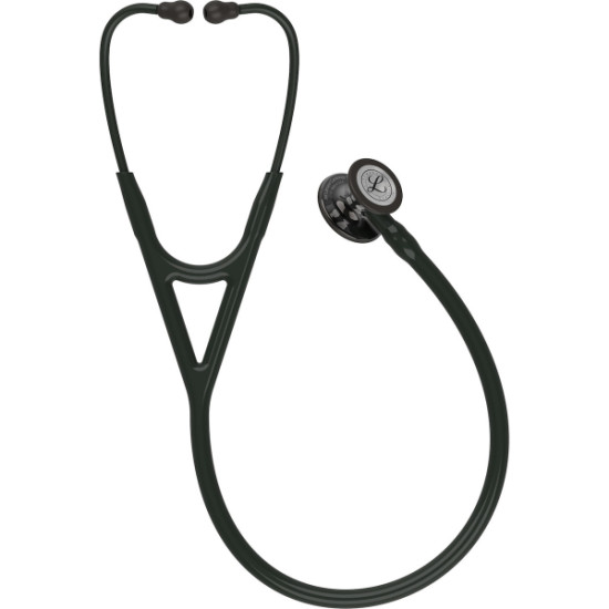 Στηθοσκόπιο 3M™ Littmann Cardiology IV, Μαύρο/ HP Smoke finish, μαύρο στέλεχος