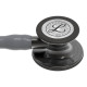 Στηθοσκόπιο 3M™ Littmann® Cardiology IV™ Gray, Κώδωνα High Polish Smoke-Finish