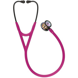 Στηθοσκόπιο 3M™ Littmann Cardiology IV™ Raspberry, Κώδ. High Polish Rainbow-Finish,Στέλ. Smoke
