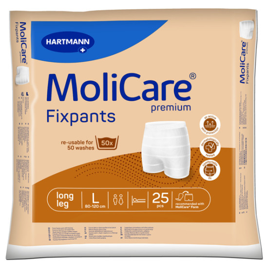 MoliCare Fixpants premium ελαστικά κιλοτάκια long leg 25 τεμ.