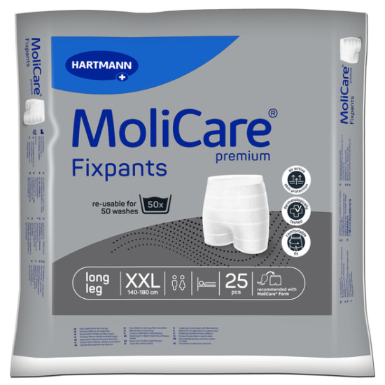 MoliCare Fixpants premium ελαστικά κιλοτάκια long leg 25 τεμ.