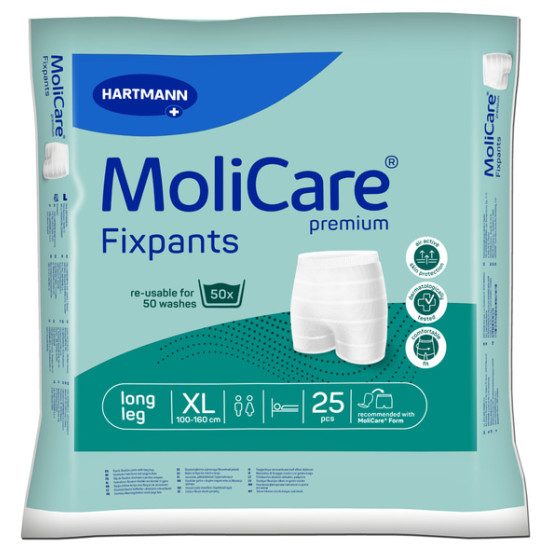 MoliCare Fixpants premium ελαστικά κιλοτάκια long leg 25 τεμ.