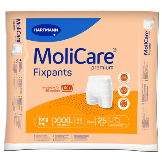 MoliCare Fixpants premium ελαστικά κιλοτάκια long leg 25 τεμ.
