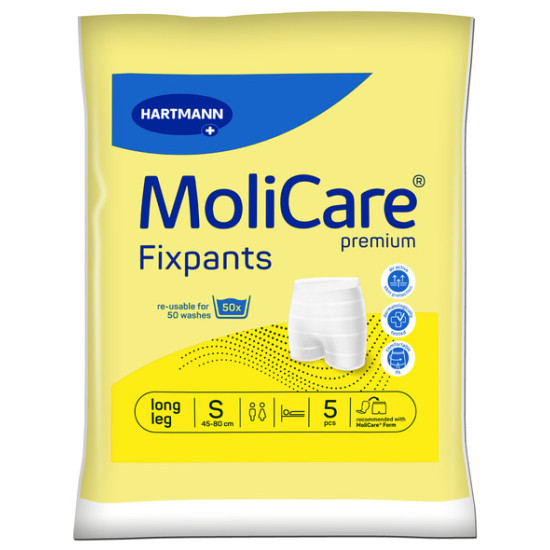 MoliCare Fixpants premium ελαστικά κιλοτάκια long leg 5 τεμ.