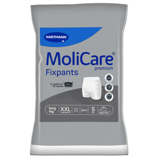 MoliCare Fixpants premium ελαστικά κιλοτάκια long leg 5 τεμ.
