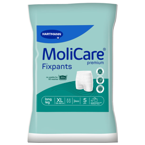 MoliCare Fixpants premium ελαστικά κιλοτάκια long leg 5 τεμ.