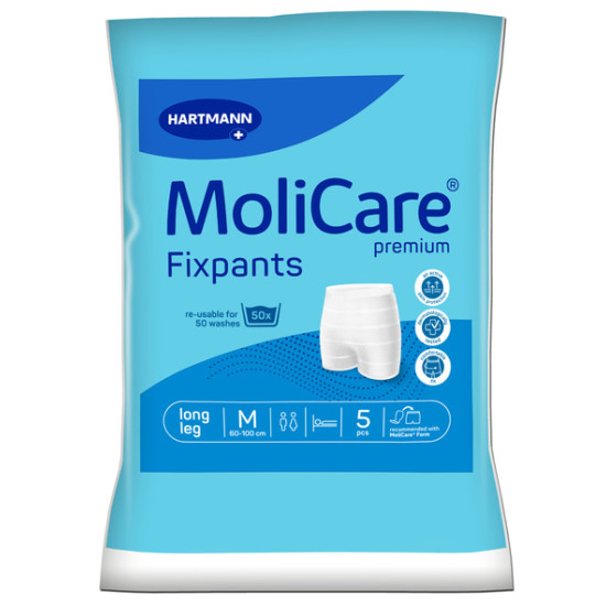 MoliCare Fixpants premium ελαστικά κιλοτάκια long leg 5 τεμ.