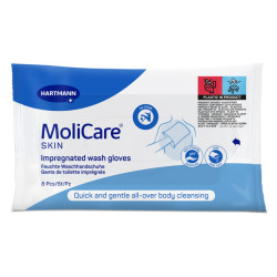MoliCare Skin γάντια καθαρισμού 8 τεμάχια