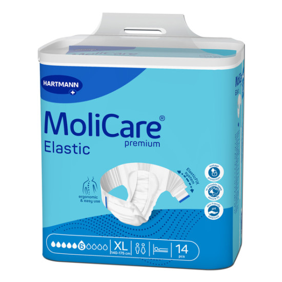 MoliCare Premium Slip Elastic Πάνες ημέρας, 6 σταγόνες