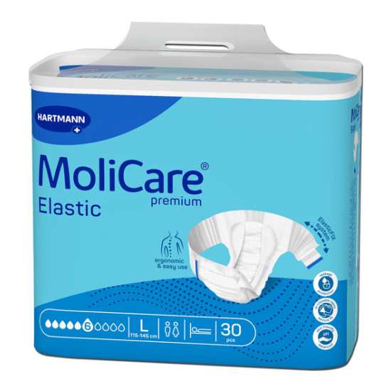 MoliCare Premium Slip Elastic Πάνες ημέρας, 6 σταγόνες
