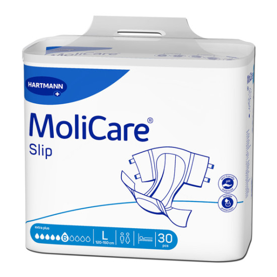 Molicare Slip extra plus, πάνες ημέρας 6 σταγόνων