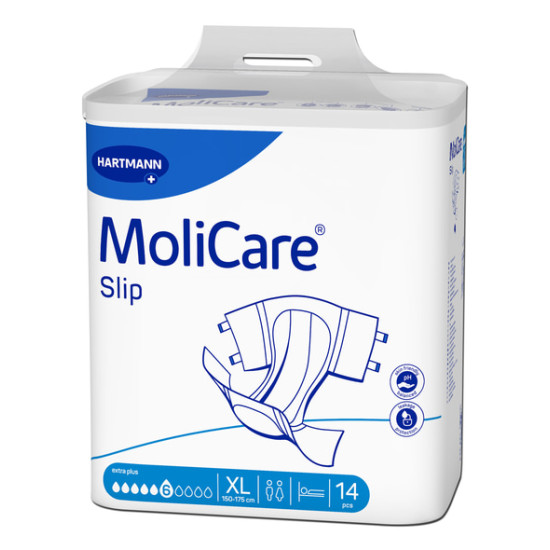 Molicare Slip extra plus, πάνες ημέρας 6 σταγόνων