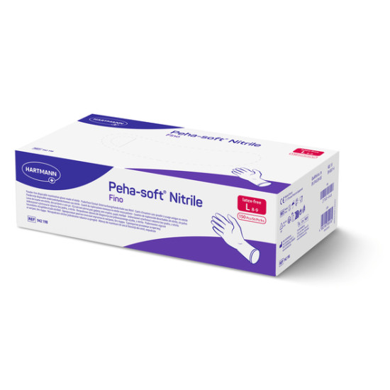 Peha-soft Nitrile Fino εξεταστικά γάντια νιτριλίου χωρίς πούδρα 150 τμχ.