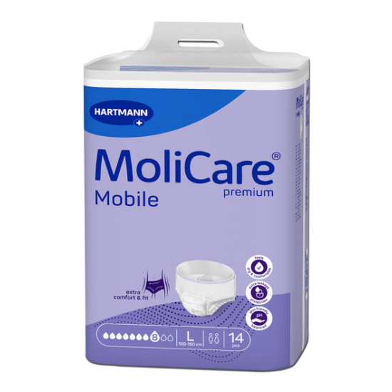 MoliCare Premium Mobile Super Εσώρουχο νύχτας, 8 σταγόνες