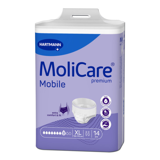 MoliCare Premium Mobile Super Εσώρουχο νύχτας, 8 σταγόνες