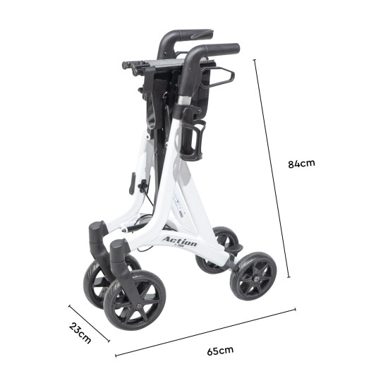 Περιπατητήρας Rollator "Action Black"