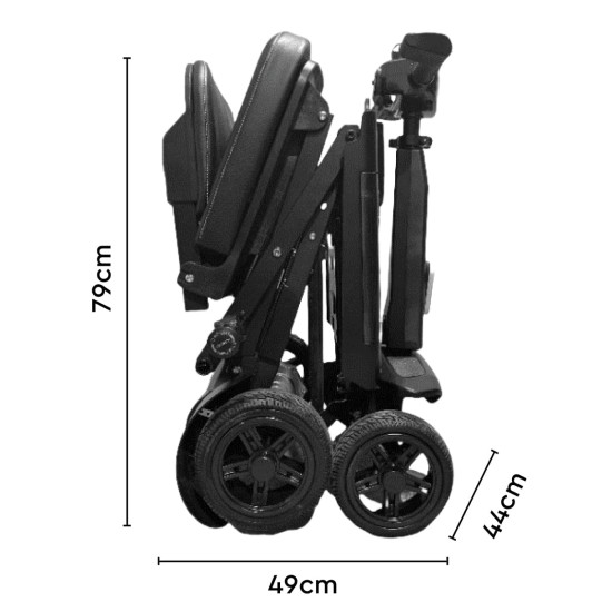 Αμαξίδιο Scooter Πτυσσόμενο με τηλεχειριστήριο “AEGLE”