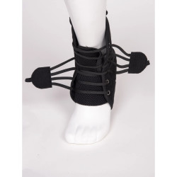 Υφασμάτινη επιστραγαλίδα με δέστρες ANKLE FIT