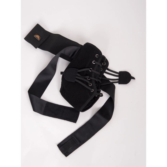Υφασμάτινη επιστραγαλίδα με δέστρες ANKLE FIT