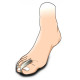 ΔΙΑΧΩΡΙΣΤΙΚΑ GEL ΔΑΚΤΥΛΩΝ ΑΚΡΟΥ ΠΟΔΟΣ "TOE SPREADERS"