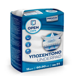 Υποσέντονα Open Care Premium 60x90cm, 15τεμ.