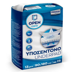 Υποσέντονα Open Care Premium 90x180cm, 13τεμ.
