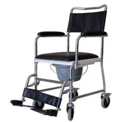Τροχήλατη καρέκλα τουαλέτας / μπάνιου "COMMODE CHAIR"