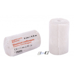 Επίδεσμος ελαστικός Soft Care 6 cm x 4,5 m