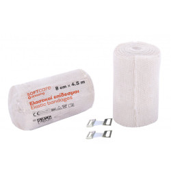 Επίδεσμος ελαστικός Soft Care 8 cm x 4,5 m