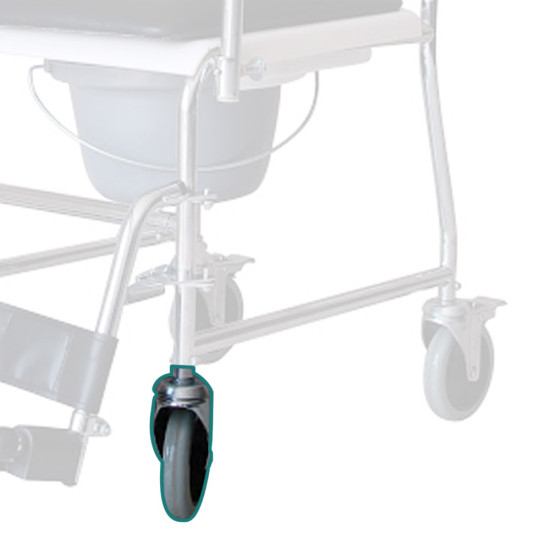COMMODE CHAIR εμπρός τροχός