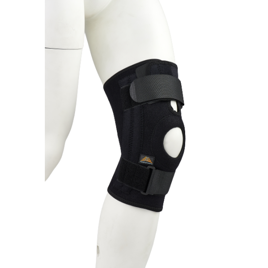 Επιγονατίδα Neoprene με πλαστικές εύκαμπτες μπανέλες