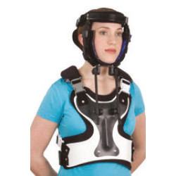 Αυχενο-θωρακικός νάρθηκας ρυθμιζόμενου ύψους LERMAN – HALO μη επεμβατικής αυχενικής στήριξης