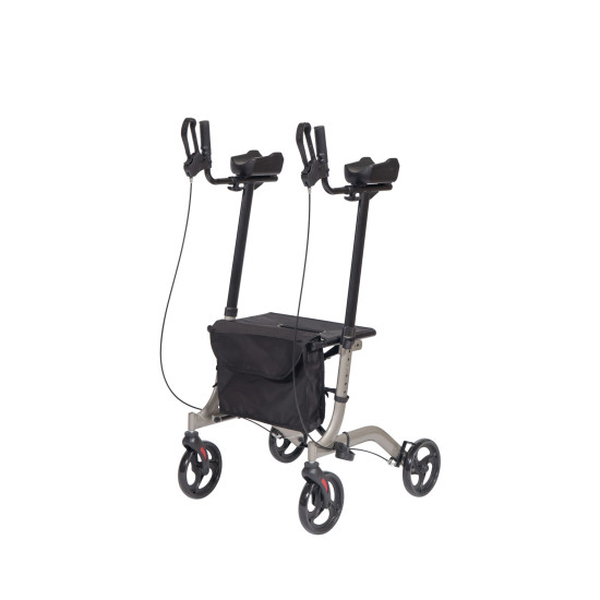 Rollator Αλουμινίου με λαβή και στήριξη πήχη