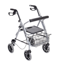 Περιπατητήρας Rollator Αλουμινίου "Silver"